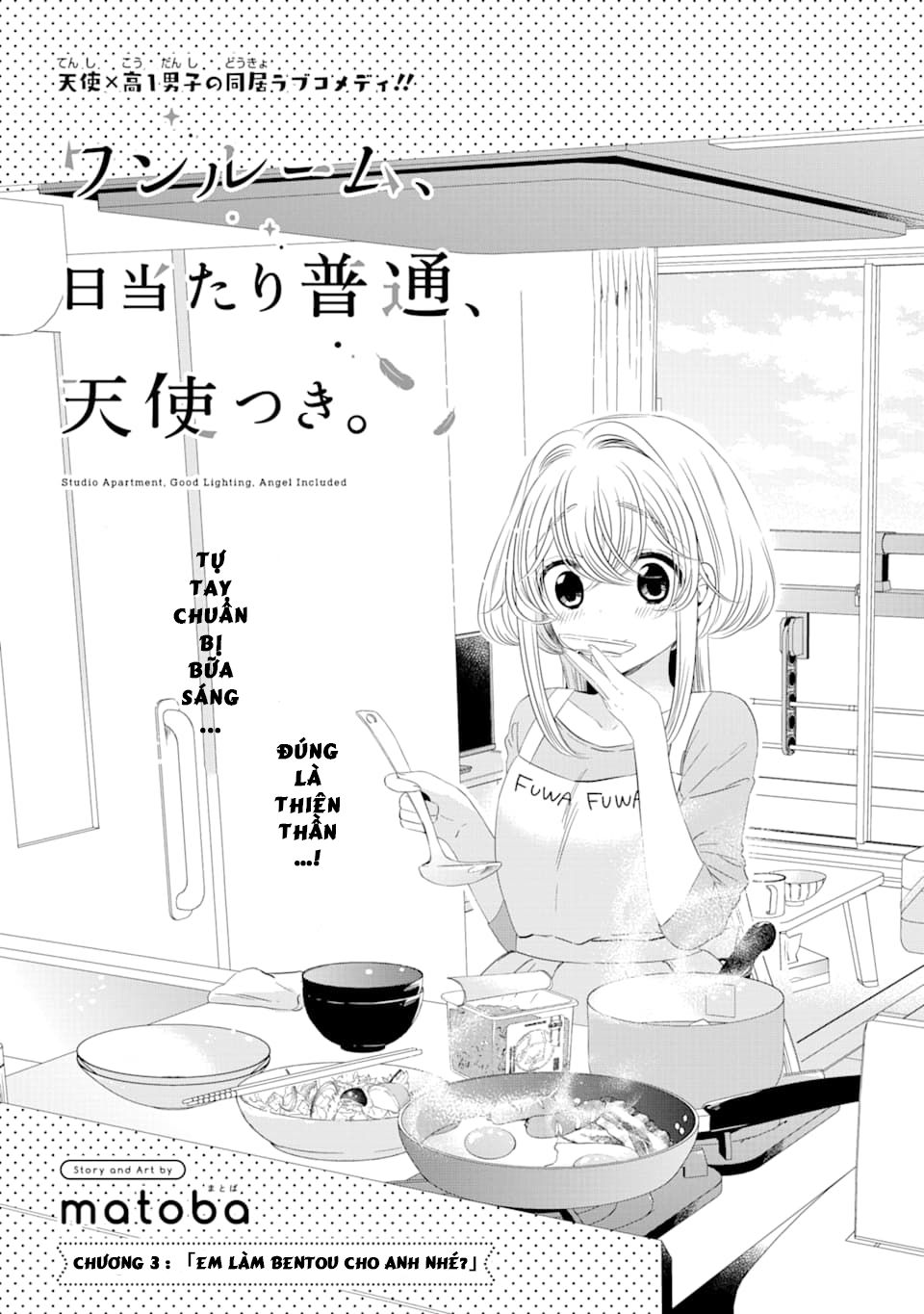One Room, Hiatari Futsuu, Tenshi Tsuki Chap 3 - Next Chap 4