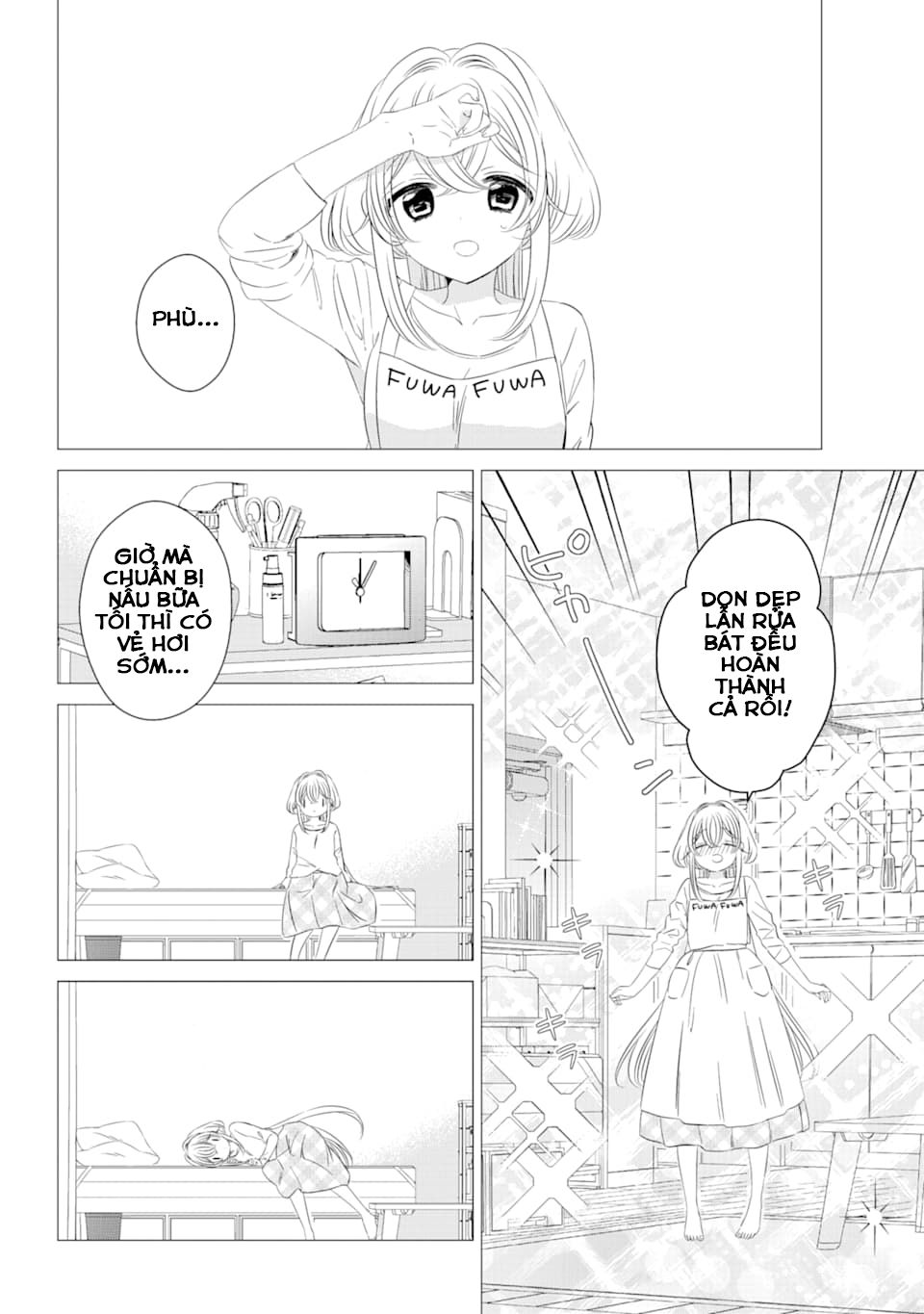 One Room, Hiatari Futsuu, Tenshi Tsuki Chap 3 - Next Chap 4