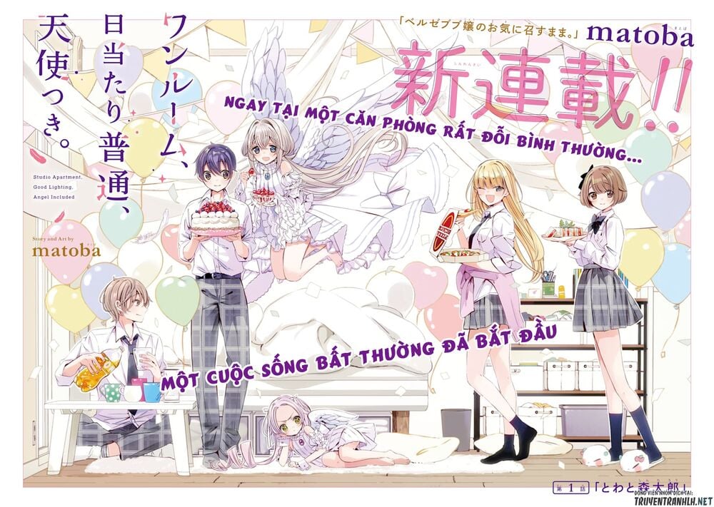 One Room, Hiatari Futsuu, Tenshi Tsuki Chap 1 - Next Chap 2