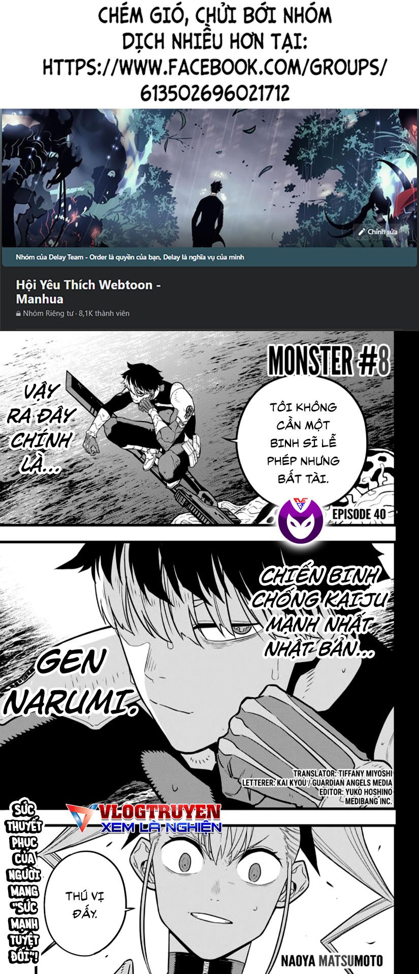 Hôm Nay - Tôi Hóa Kaiju Chap 40 - Next Chap 41