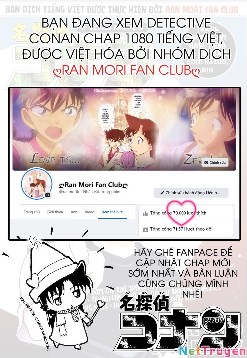 Thám Tử Conan Chap 1080 - Next Chap 1081