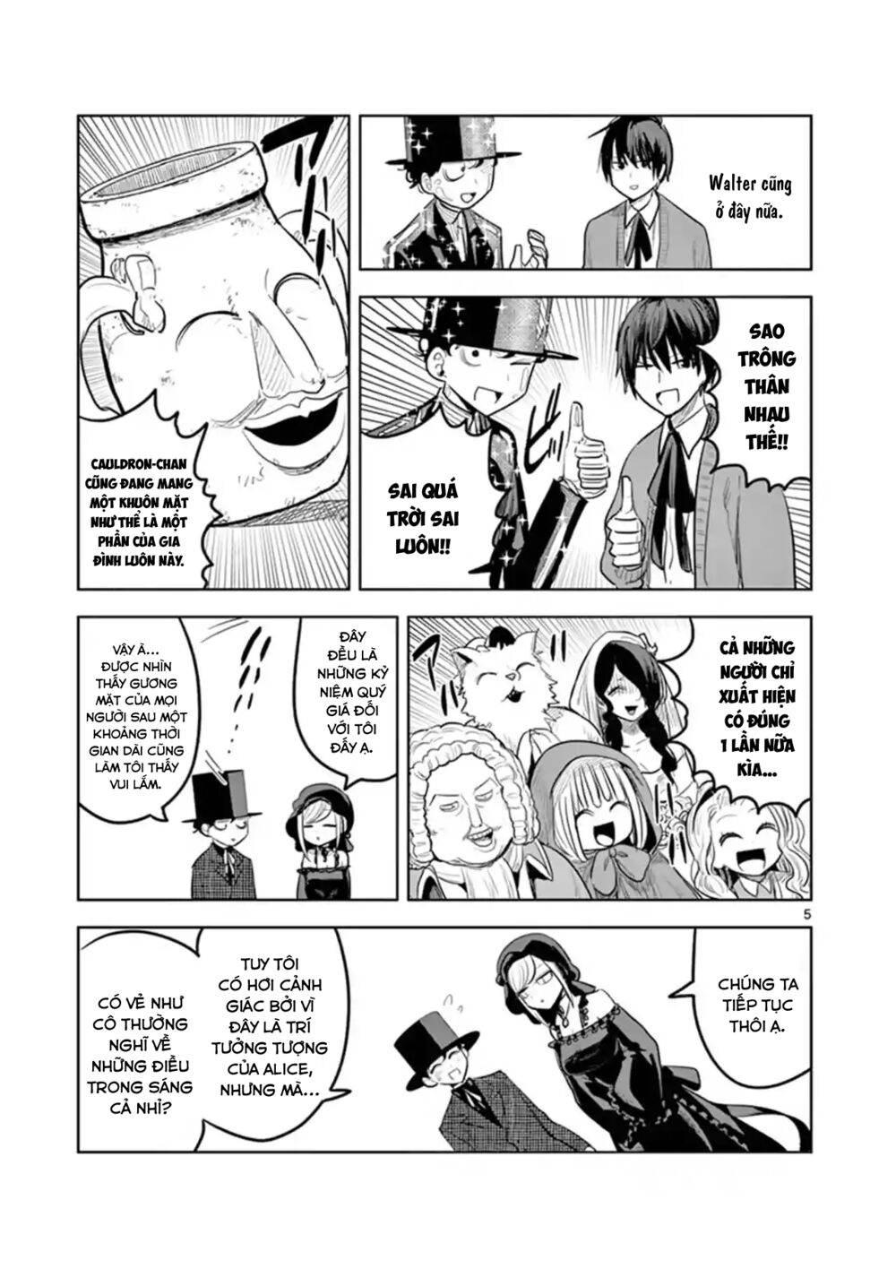 Shinigami Bocchan To Kuro Maid Chap 127 - Next Chap 128