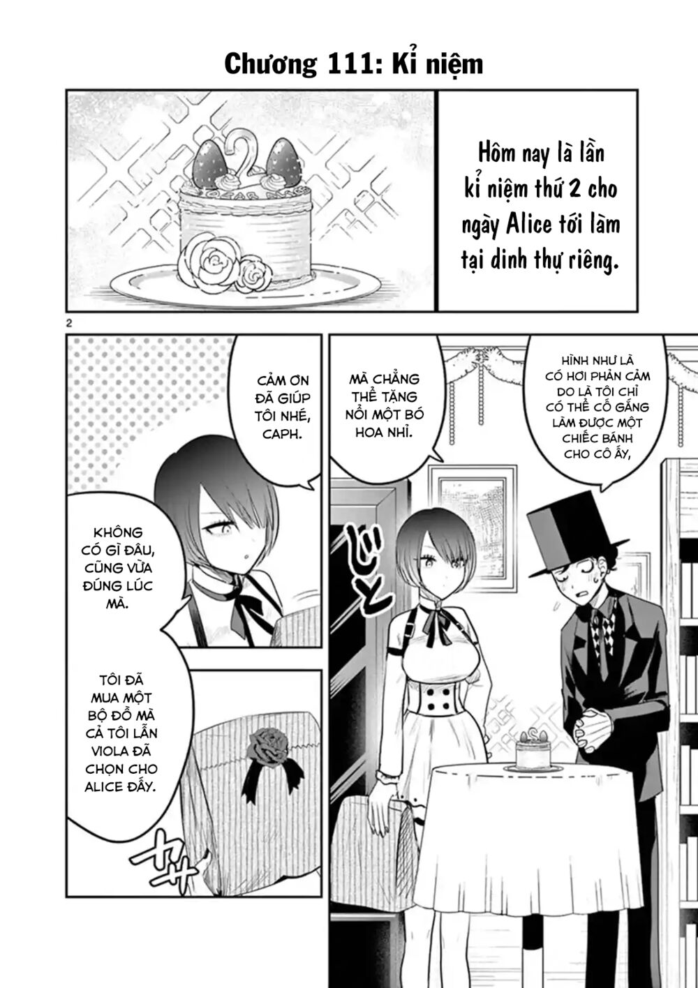 Shinigami Bocchan To Kuro Maid Chap 111 - Next Chap 112