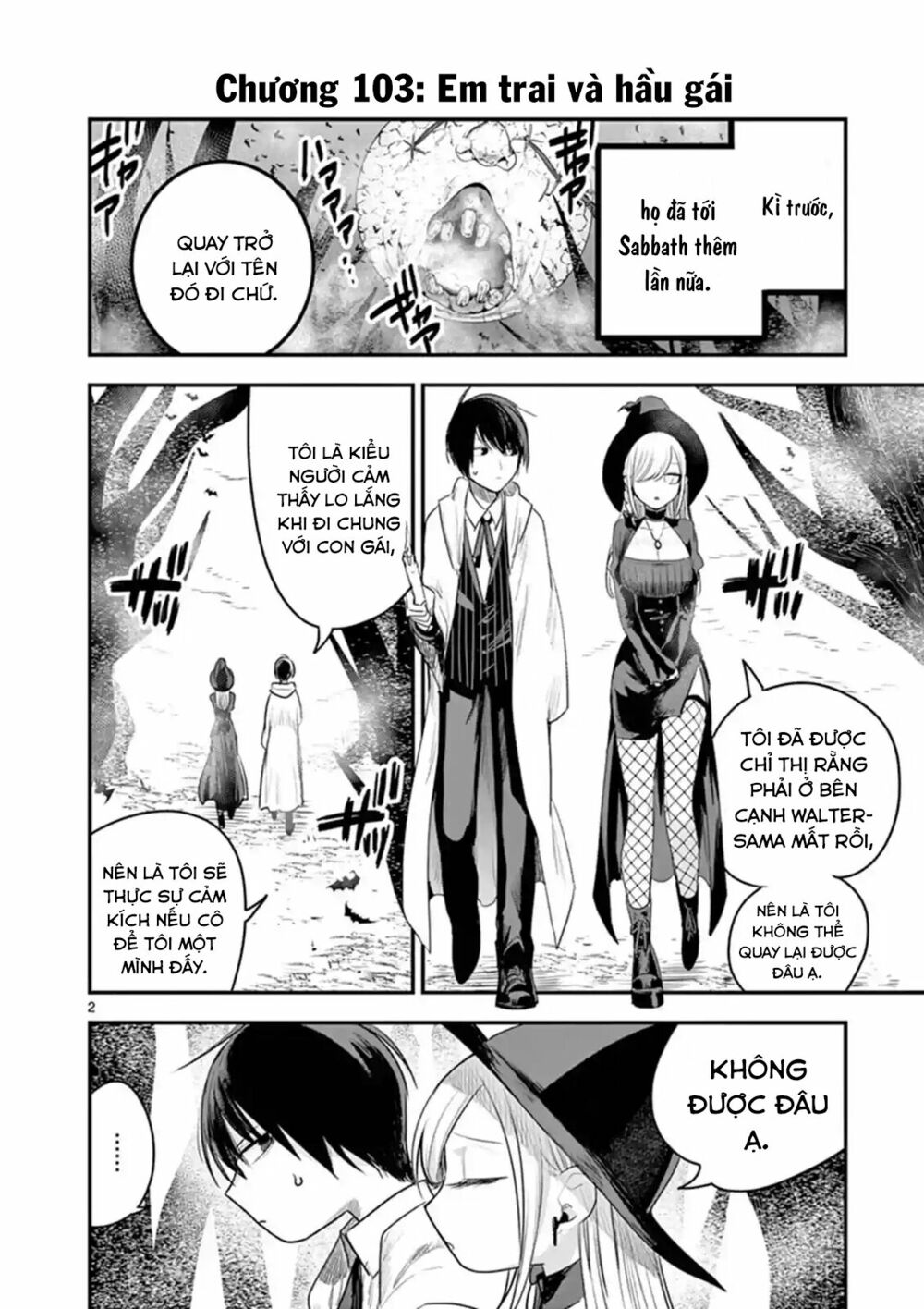 Shinigami Bocchan To Kuro Maid Chap 103 - Next Chap 104