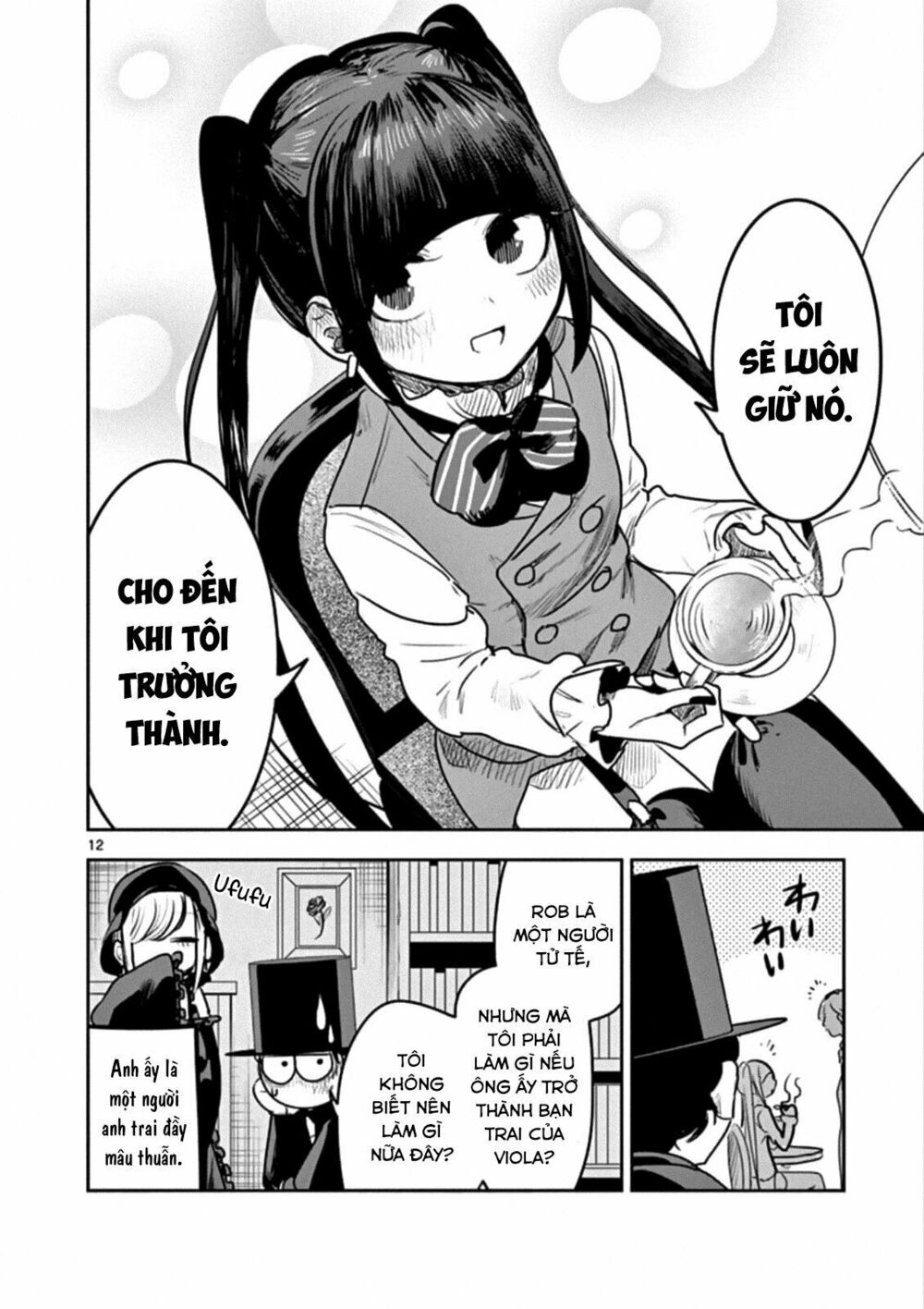 Shinigami Bocchan To Kuro Maid Chap 84 - Next Chap 85