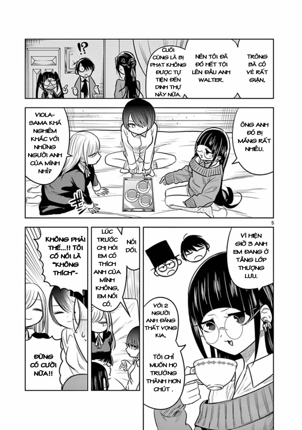 Shinigami Bocchan To Kuro Maid Chap 59 - Next Chap 60