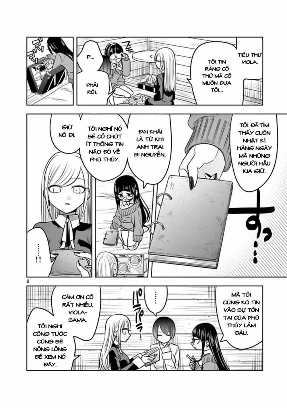 Shinigami Bocchan To Kuro Maid Chap 59 - Next Chap 60