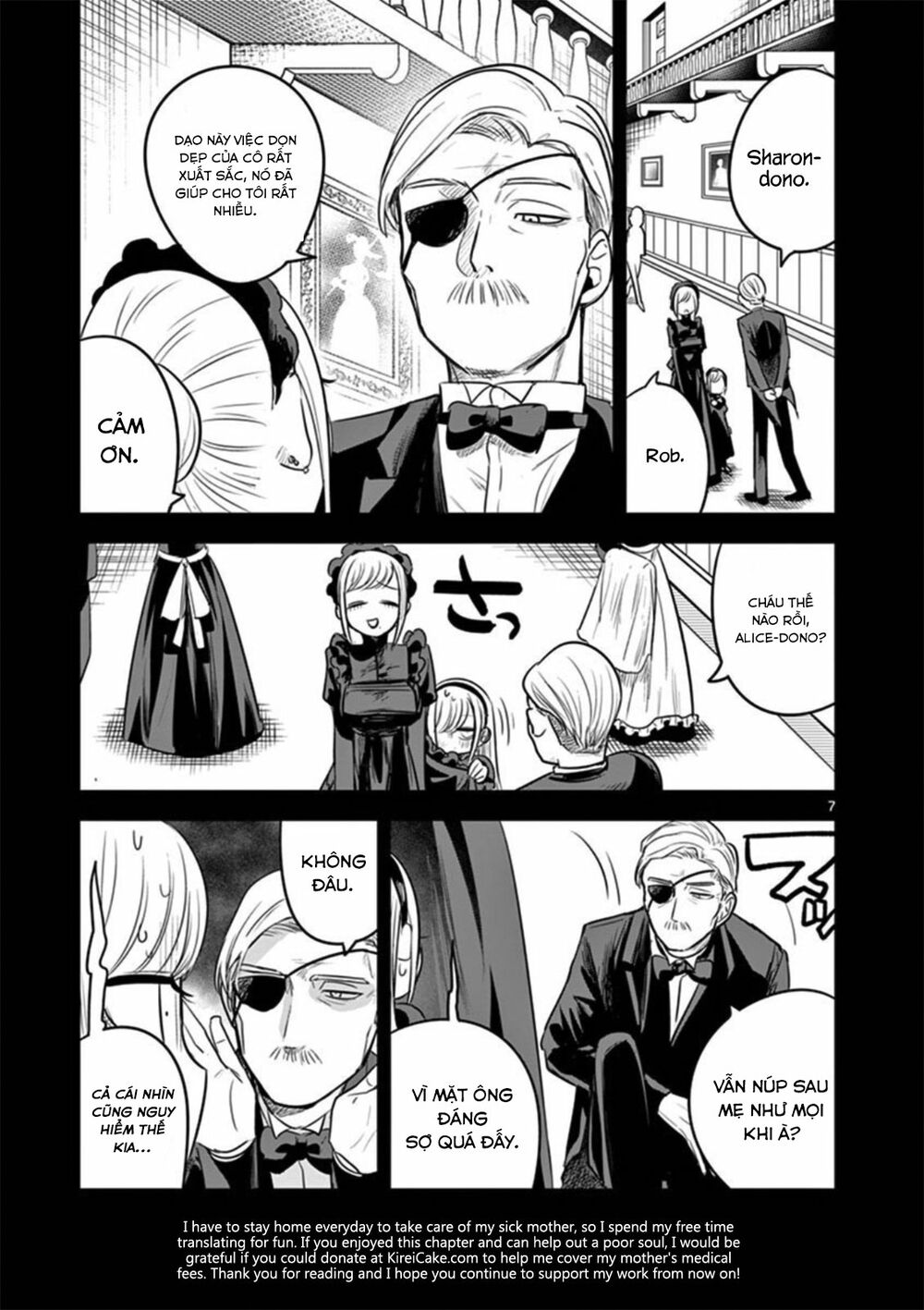 Shinigami Bocchan To Kuro Maid Chap 56 - Next Chap 57