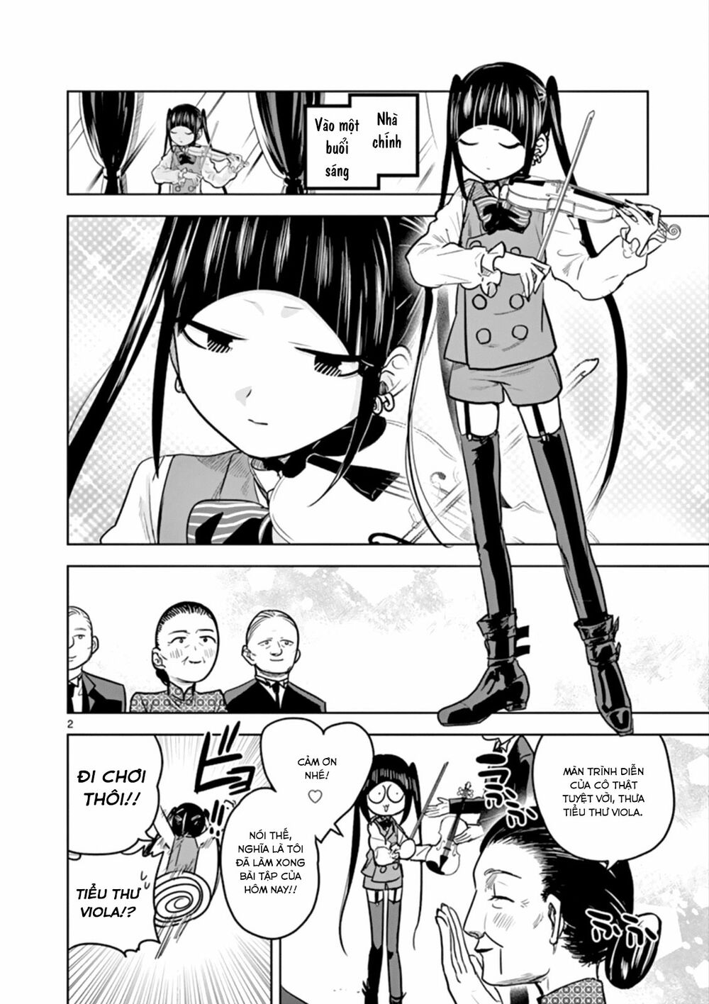 Shinigami Bocchan To Kuro Maid Chap 33 - Next Chap 34