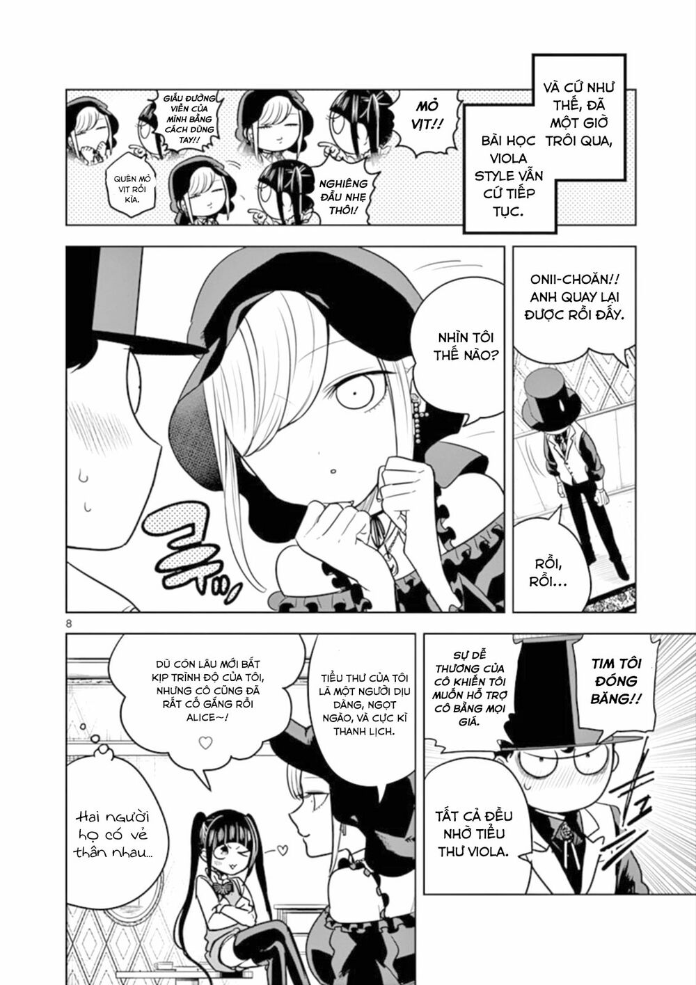 Shinigami Bocchan To Kuro Maid Chap 24 - Next Chap 25