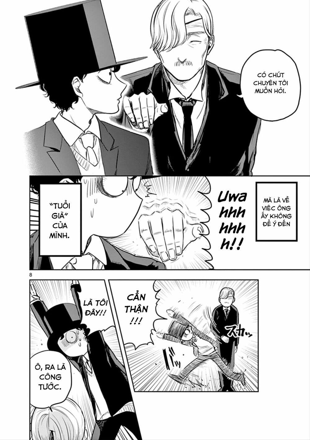 Shinigami Bocchan To Kuro Maid Chap 8 - Next Chap 9