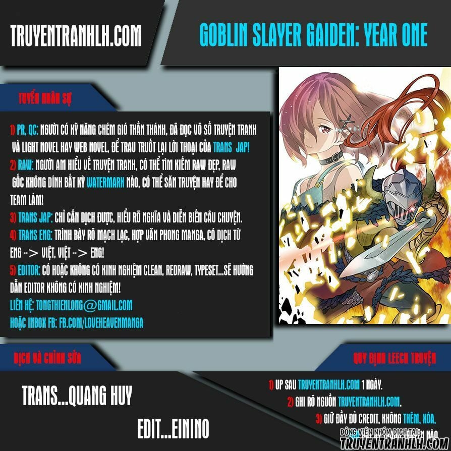 Goblin Slayer Gaiden: Year One Chap 3 - Next Chap 4