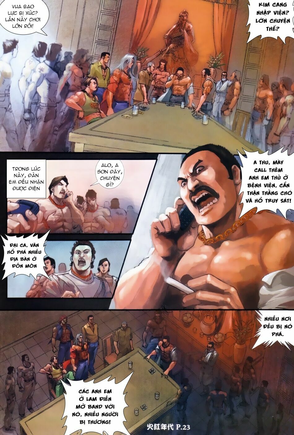 Hỏa Hồng Niên Đại Hắc Cốt Đường Chap 38 - Next Chap 39