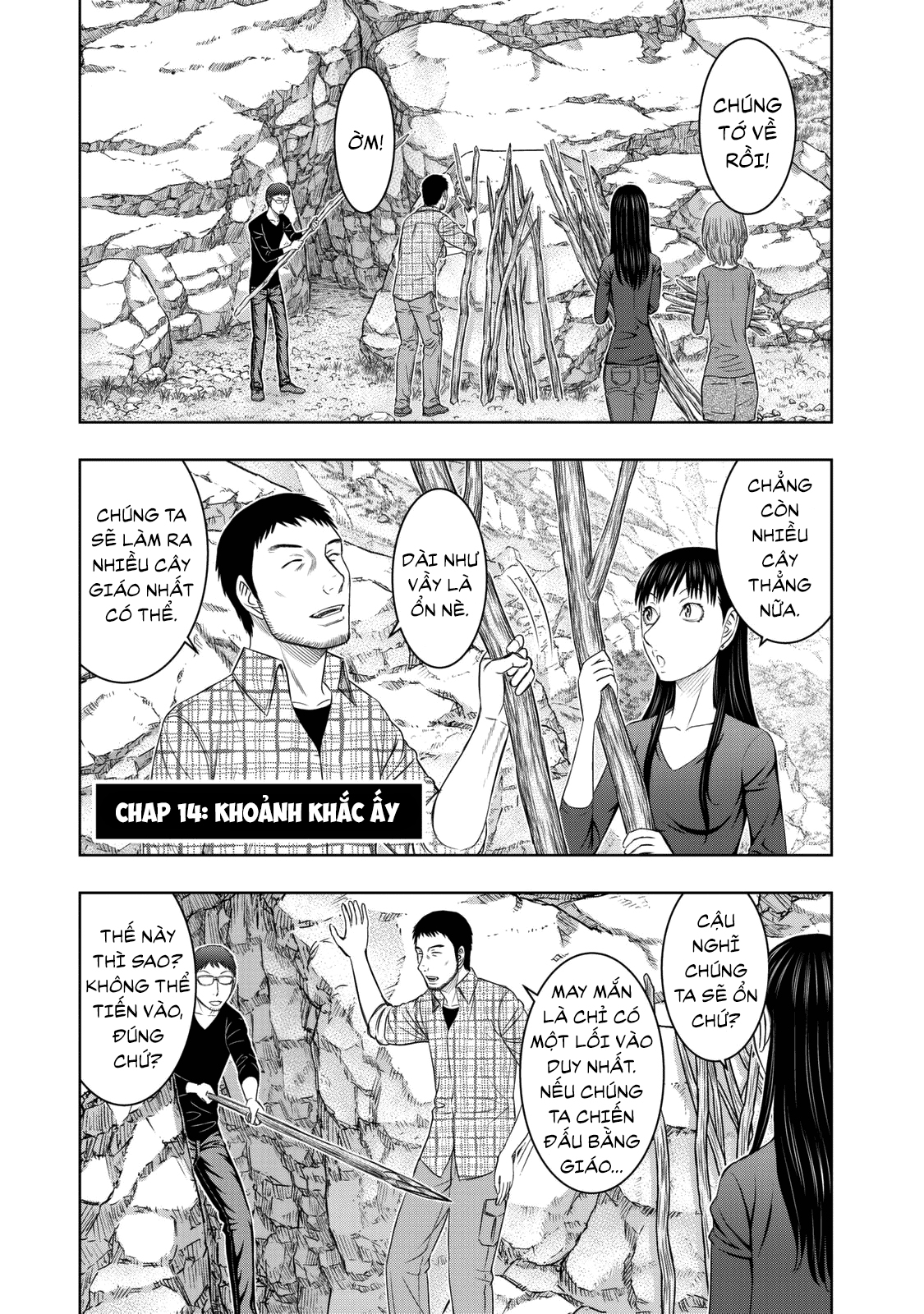 Trở Lại Thời Kì Đồ Đá Chap 14 - Next Chap 15