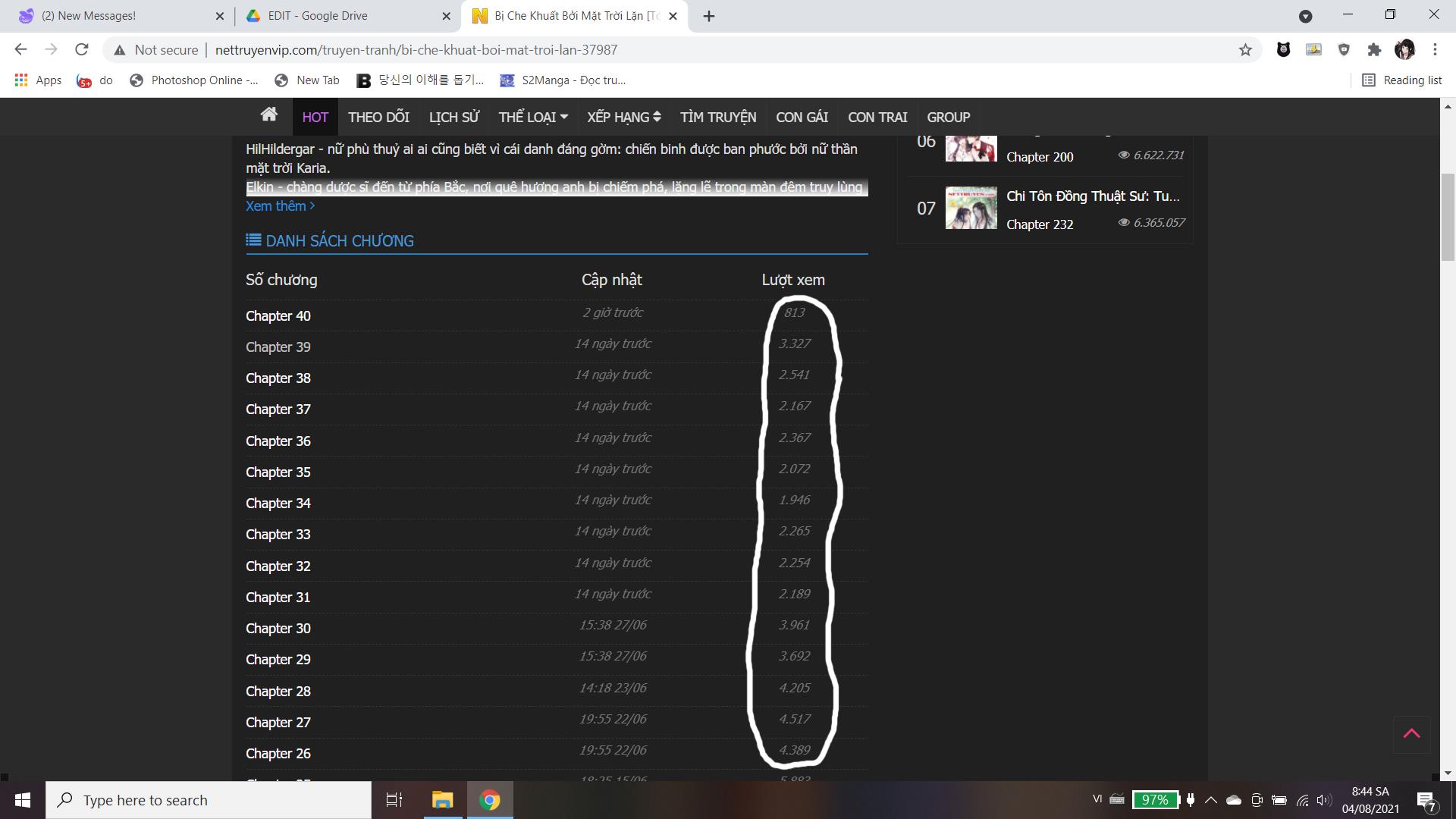 Bị Che Khuất Bởi Hoàng Hôn Chap 42 - Next Chap 43