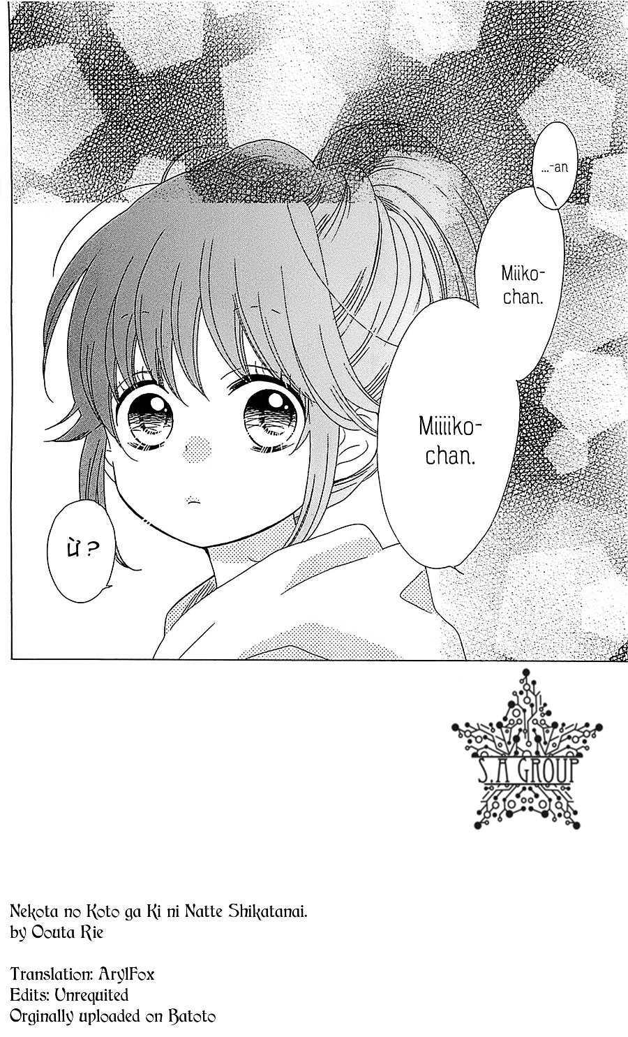 Nekota No Koto Ga Ki Ni Natte Shikatanai Chap 33 - Next Chap 34