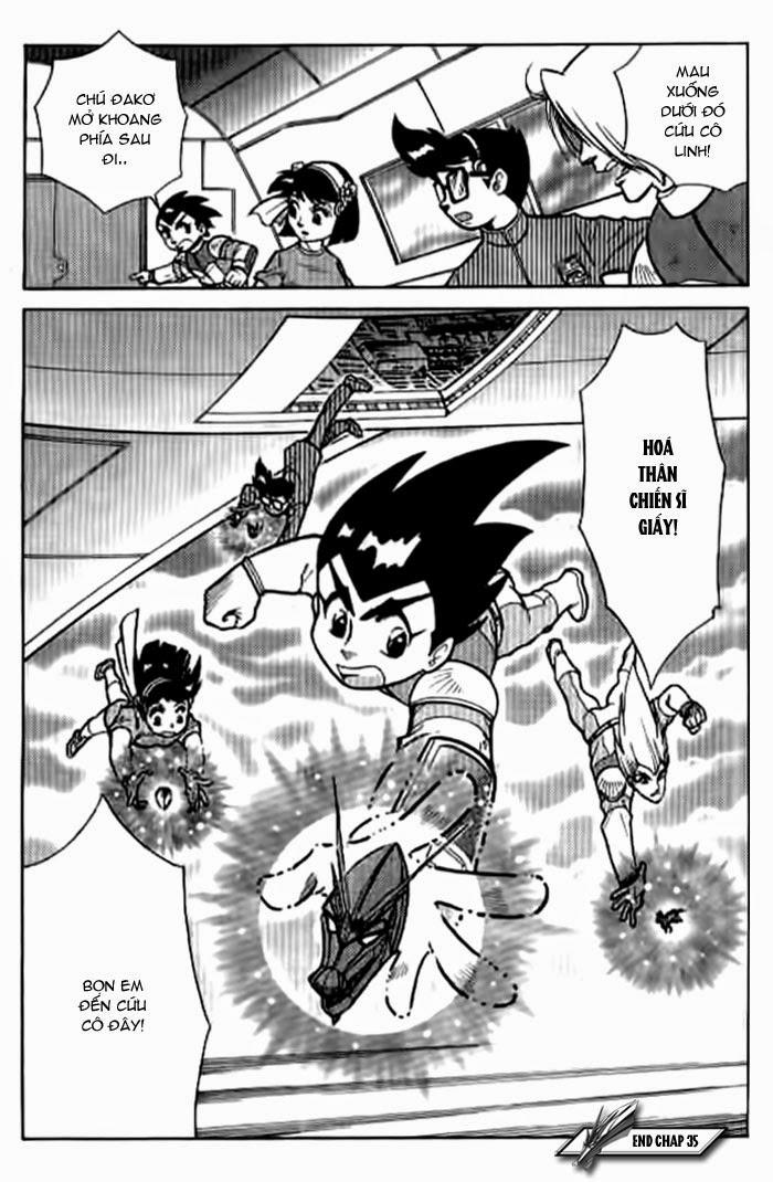 Hiệp Sĩ Giấy Chap 35 - Next Chap 36