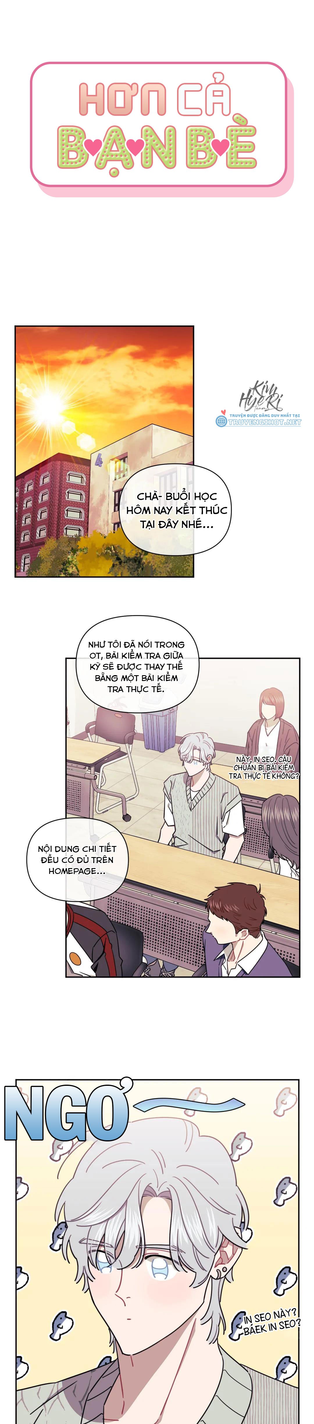 Hơn Cả Bạn Bè Chap 22 - Next Chap 23