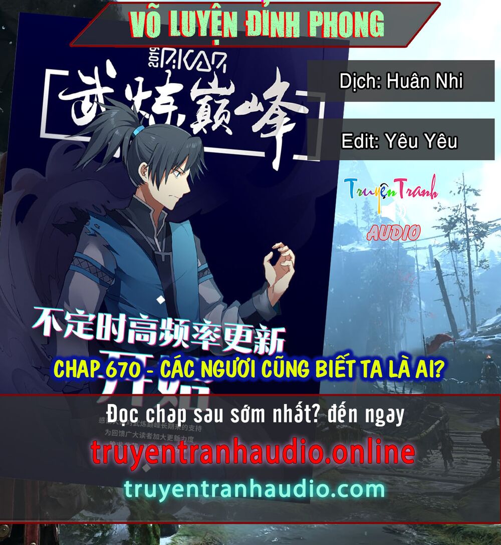 Võ Luyện Đỉnh Phong Chap 670 - Next Chap 671