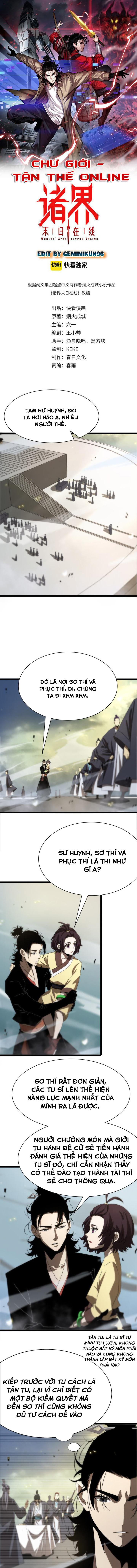 Chư Giới Mạt Nhân Tại Tuyến Chap 71 - Next Chap 72