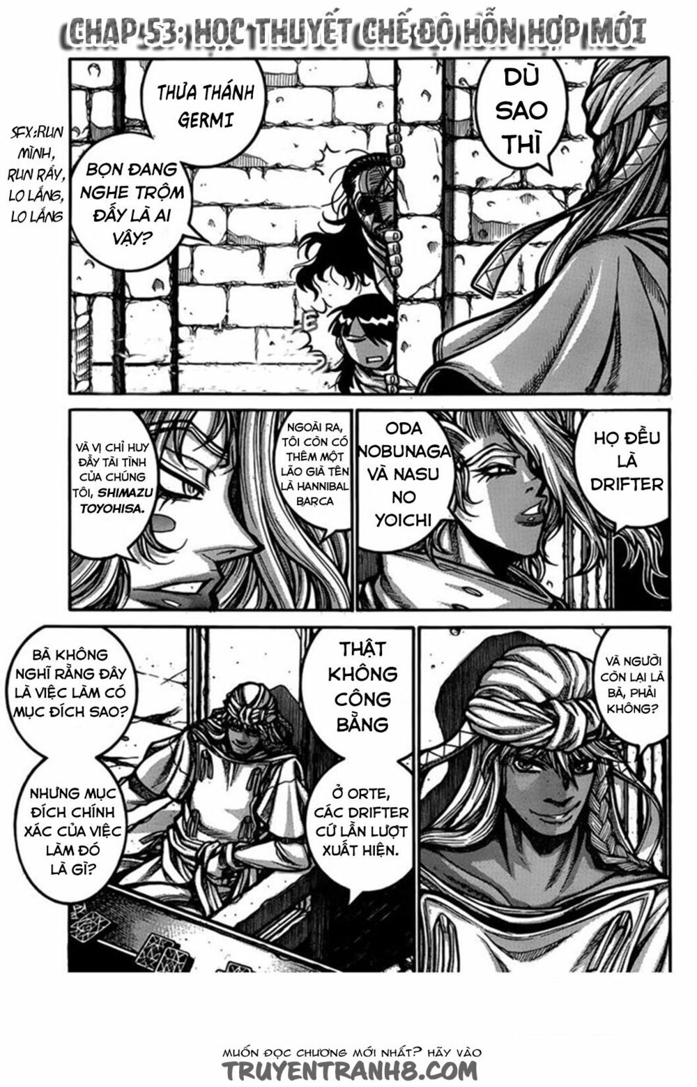 Drifters Chap 53 - Next Chap 54