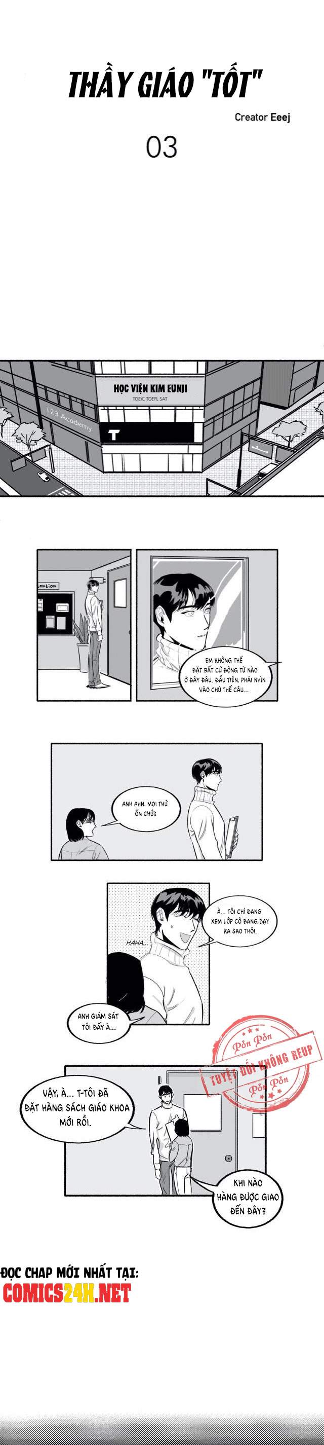 Thầy Giáo Tốt Chap 3 - Next Chap 4