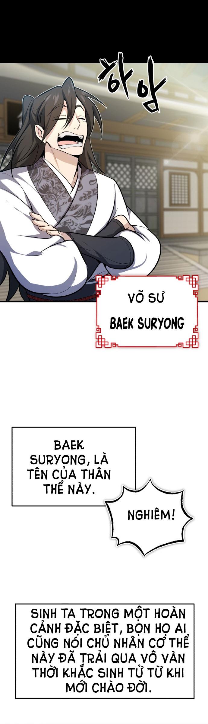 Giảng Sư Đứng Đầu, Baek Sư Phụ Chap 1 - Next Chap 2