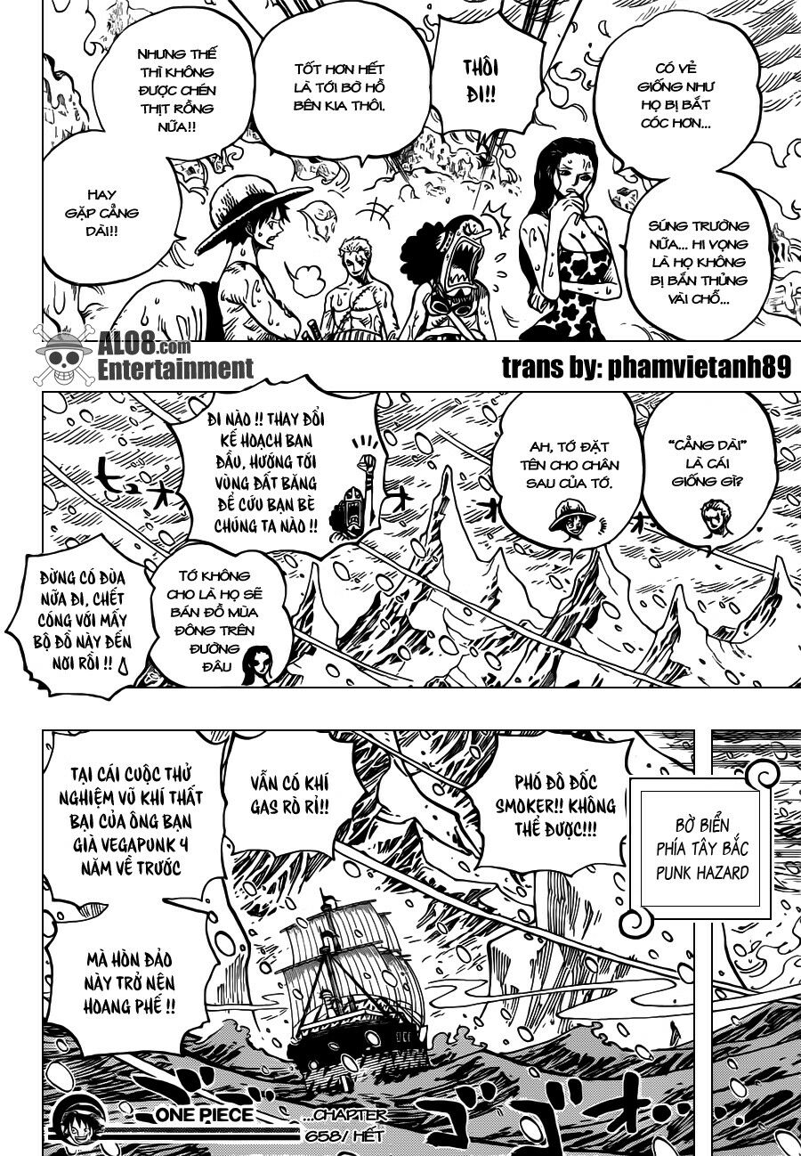 Đảo Hải Tặc Chap 658 - Next Chap 659