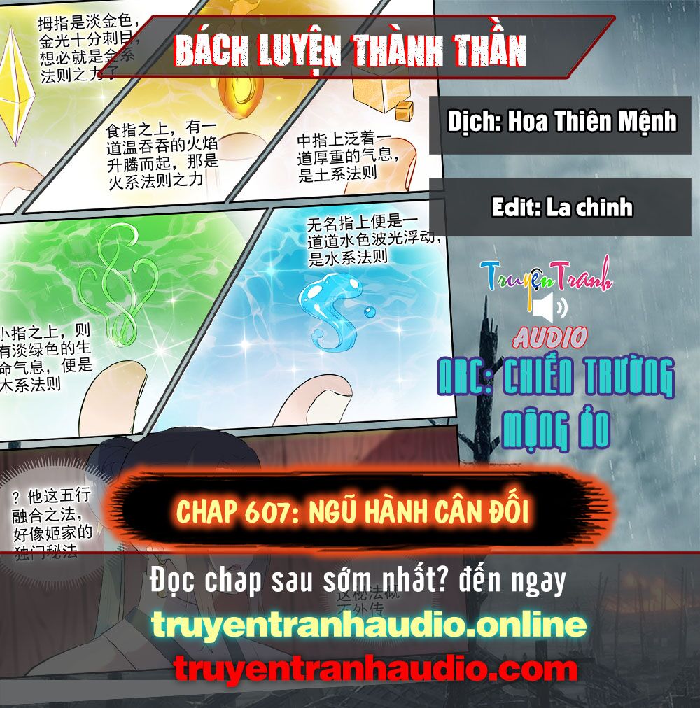 Bách Luyện Thành Thần Chap 607 - Next Chap 608