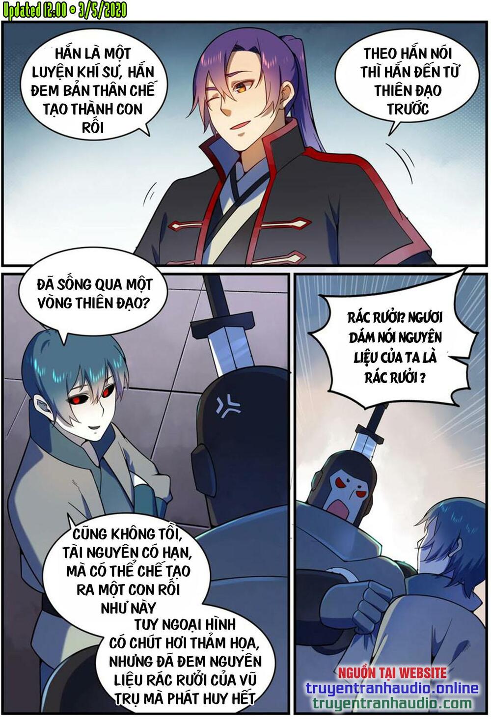 Bách Luyện Thành Thần Chap 558 - Next Chap 559