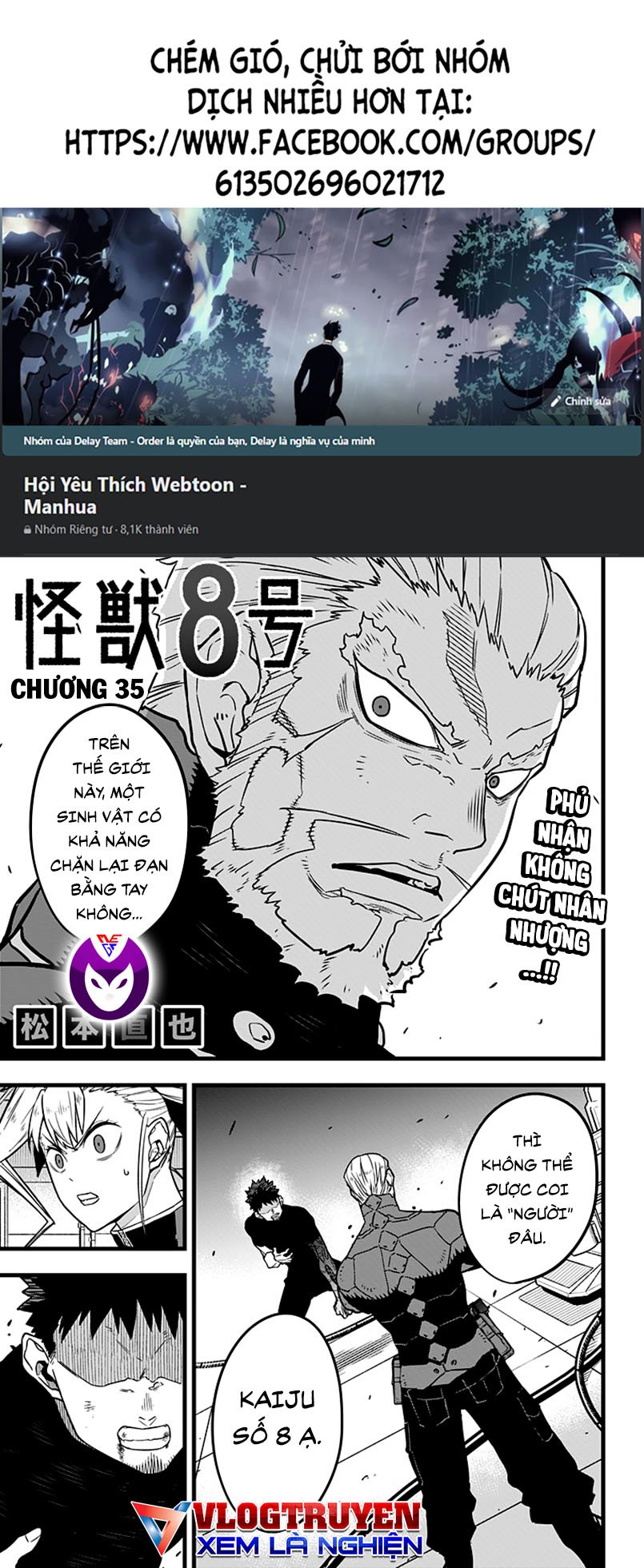 Hôm Nay - Tôi Hóa Kaiju Chap 35 - Next Chap 36
