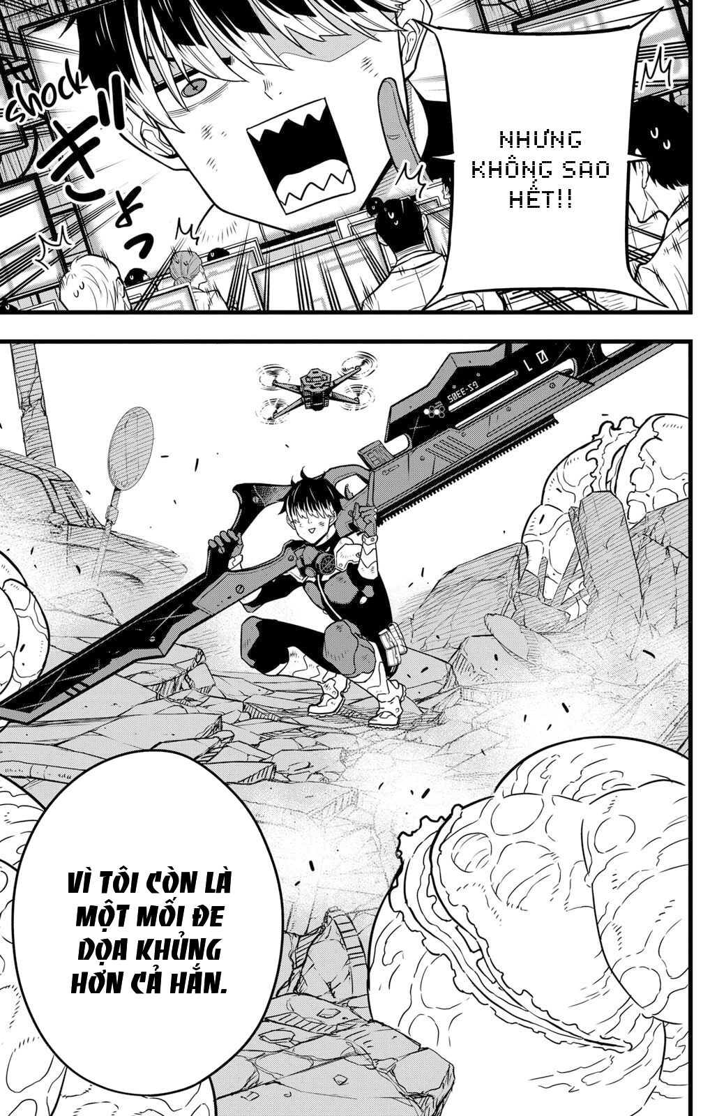 Hôm Nay - Tôi Hóa Kaiju Chap 47 - Next Chap 48