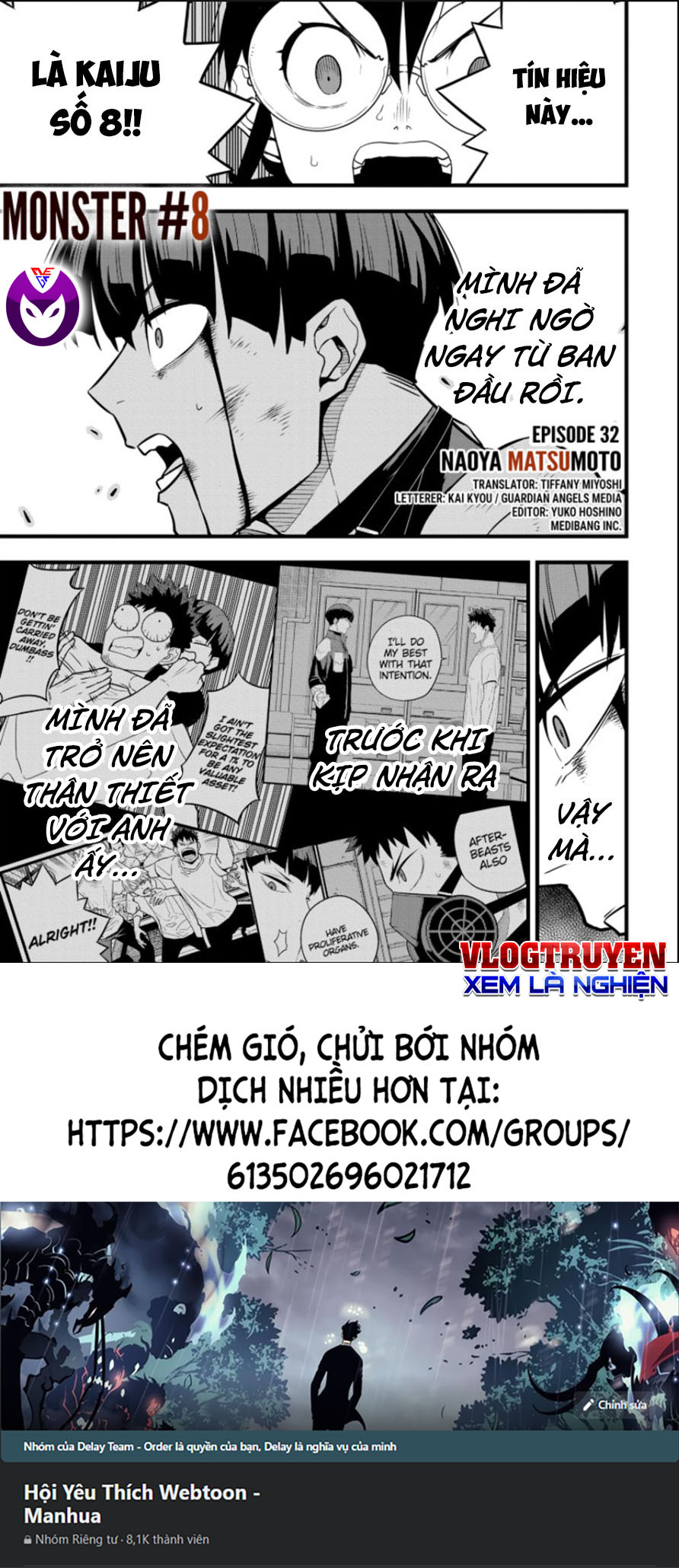 Hôm Nay - Tôi Hóa Kaiju Chap 32 - Next Chap 33