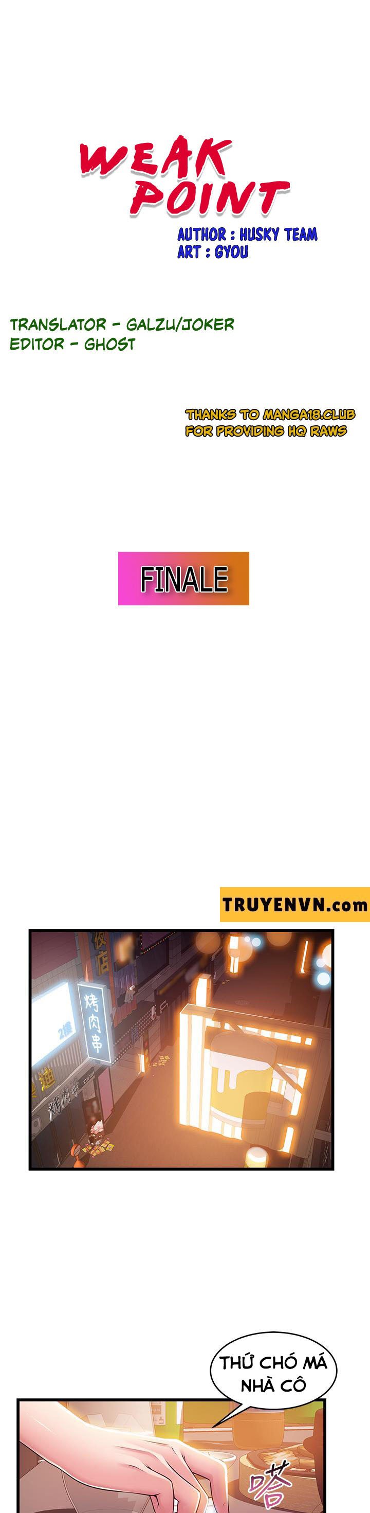 Điểm Yếu Chap 120 - Next Chap 121