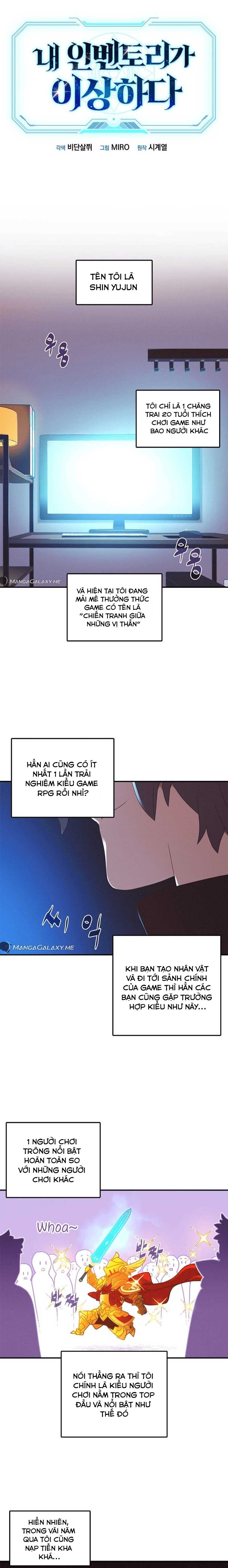 Kho Đồ Bất Thường Chap 1 - Next Chap 2