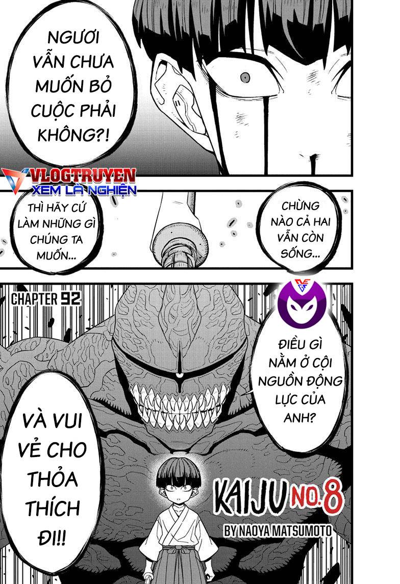 Hôm Nay - Tôi Hóa Kaiju Chap 92 - Next Chap 93