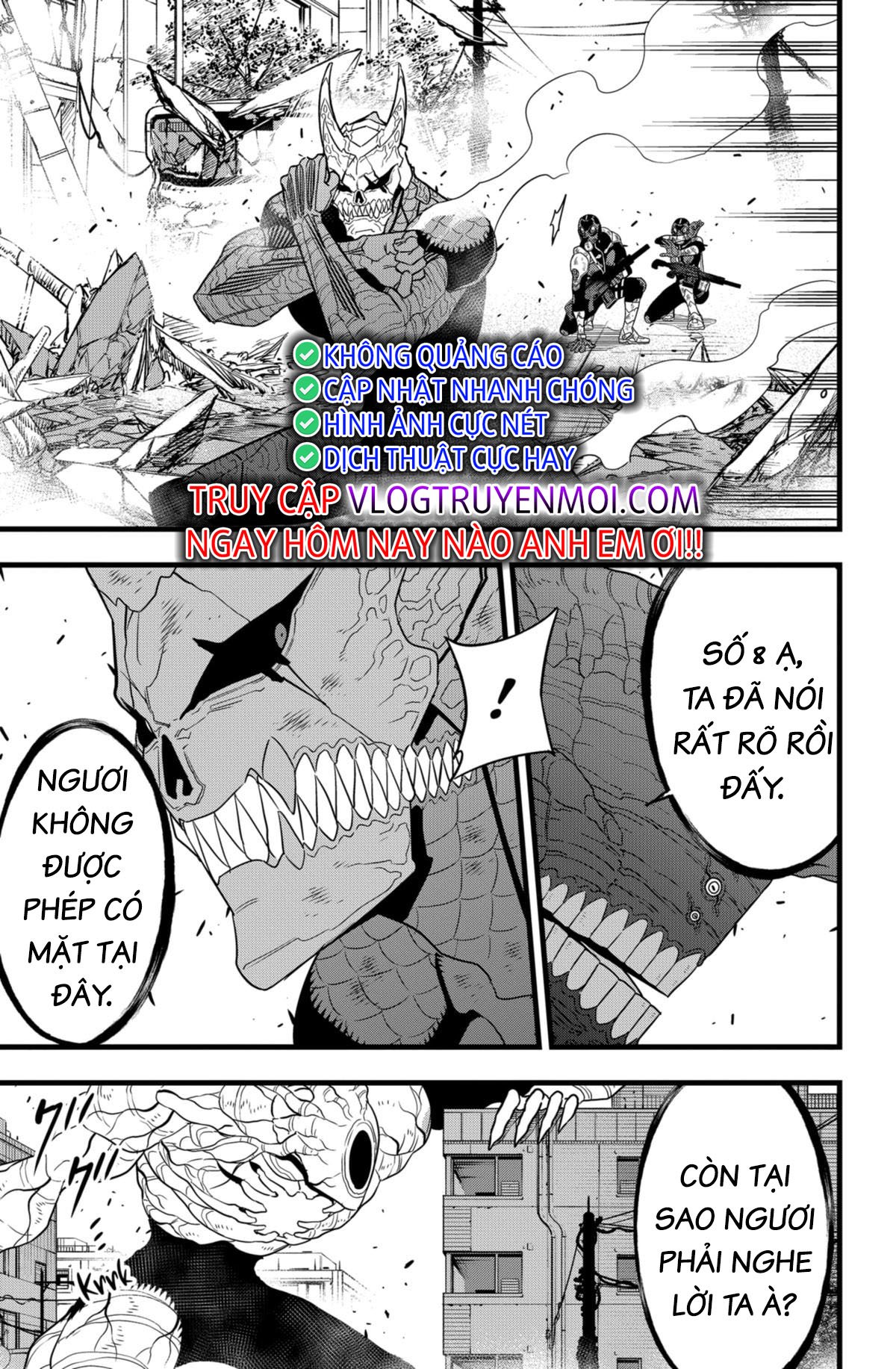 Hôm Nay - Tôi Hóa Kaiju Chap 98 - Next Chap 99