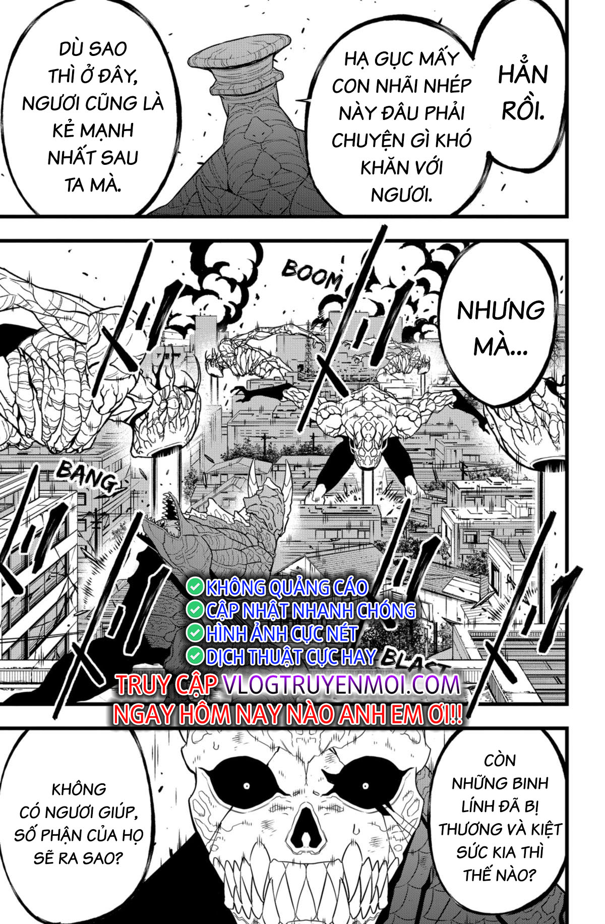Hôm Nay - Tôi Hóa Kaiju Chap 98 - Next Chap 99