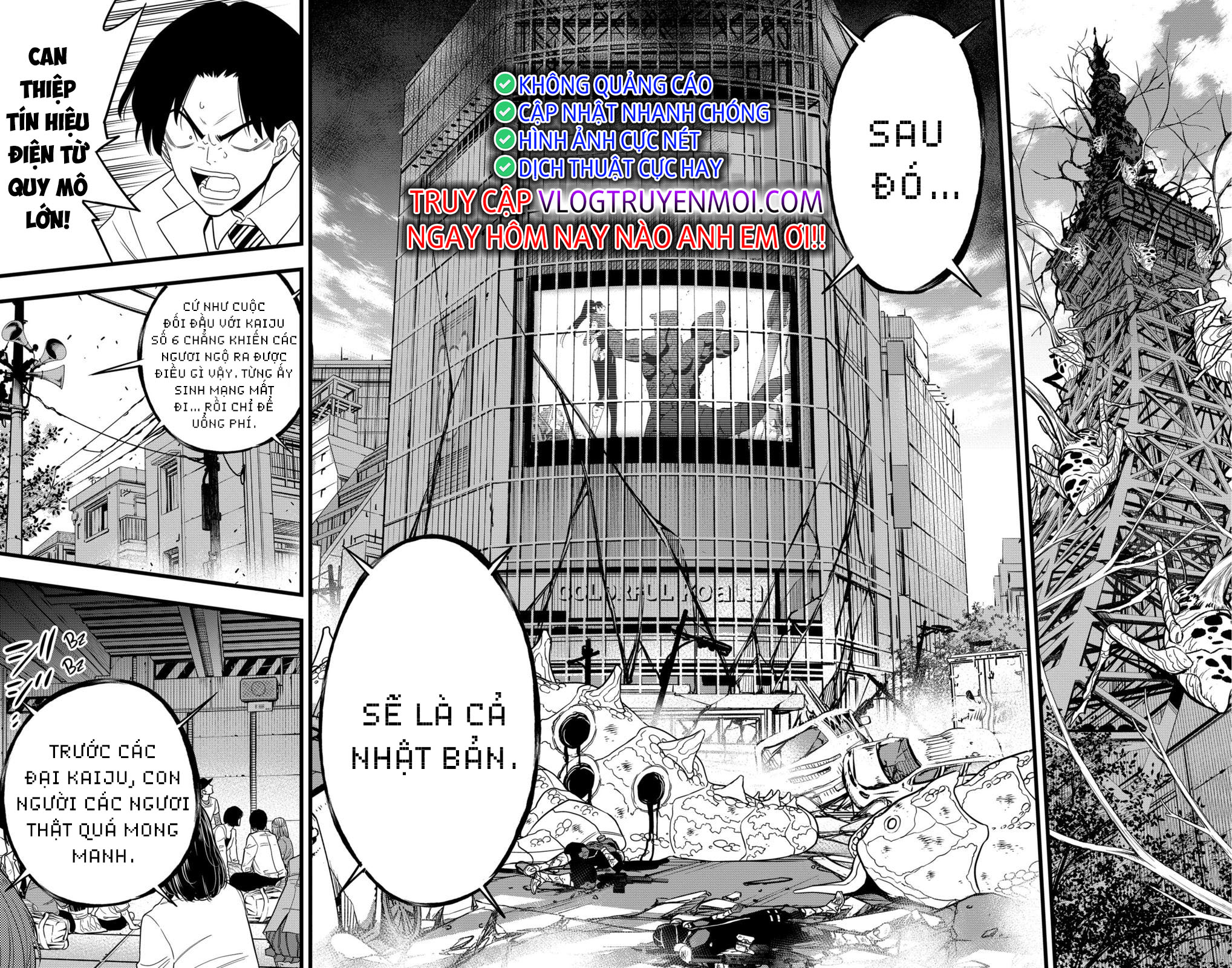 Hôm Nay - Tôi Hóa Kaiju Chap 98 - Next Chap 99