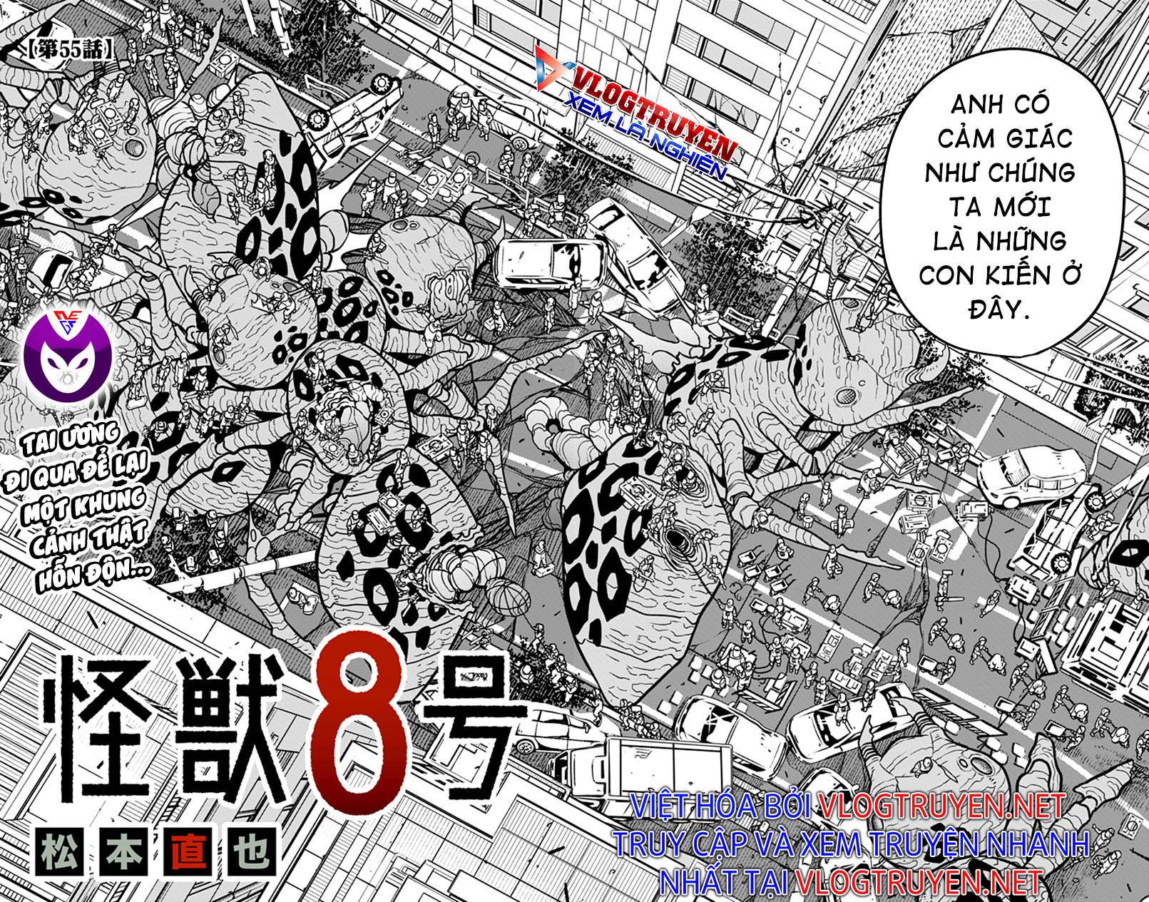 Hôm Nay - Tôi Hóa Kaiju Chap 55 - Next Chap 56
