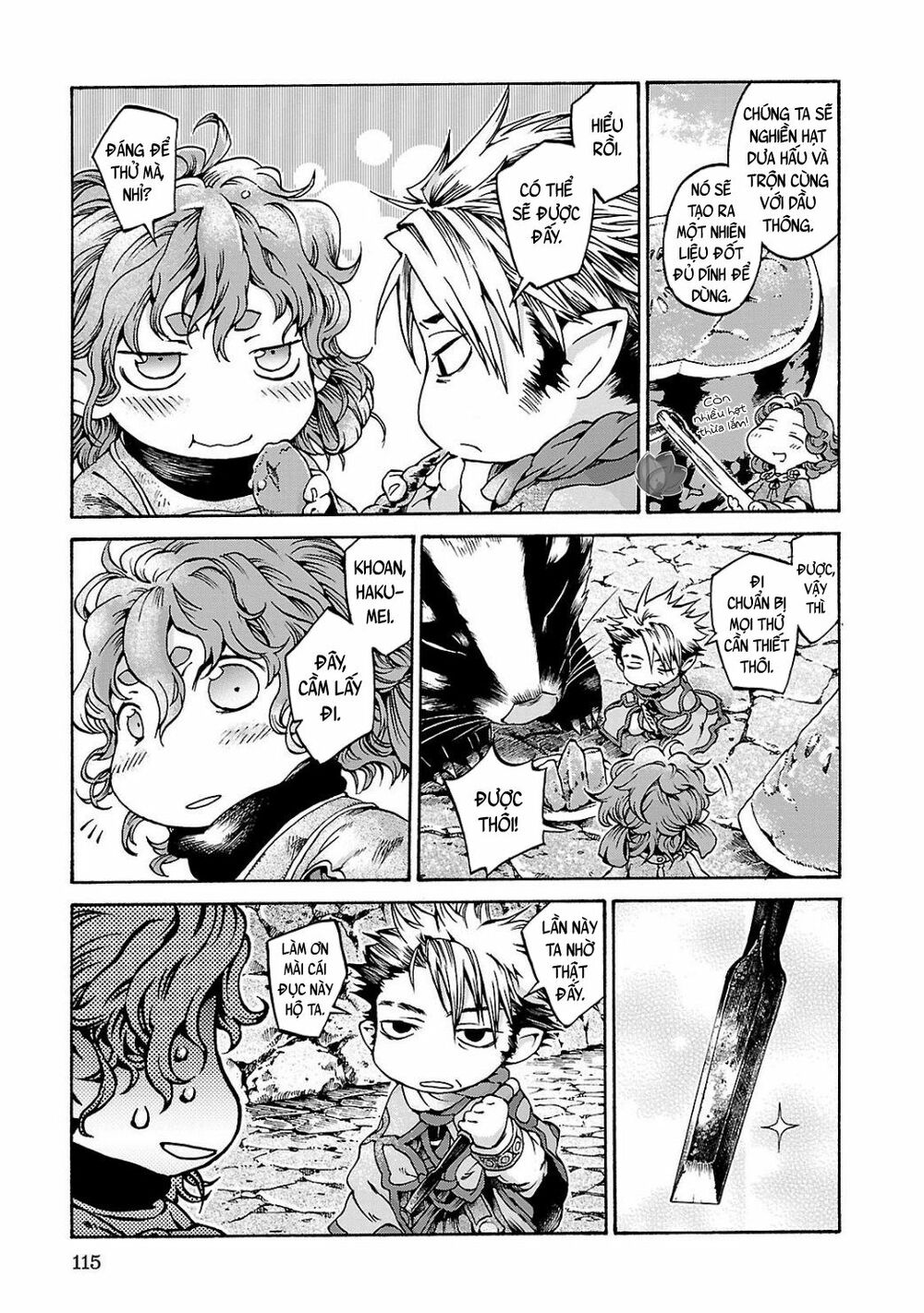 Cuộc Sống Tí Hon Trong Rừng Sâu. Chap 12 - Next Chap 13