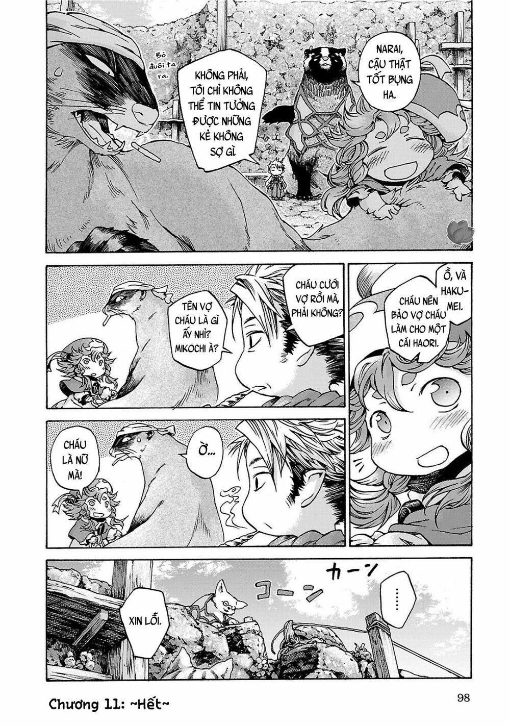 Cuộc Sống Tí Hon Trong Rừng Sâu. Chap 11 - Next Chap 12