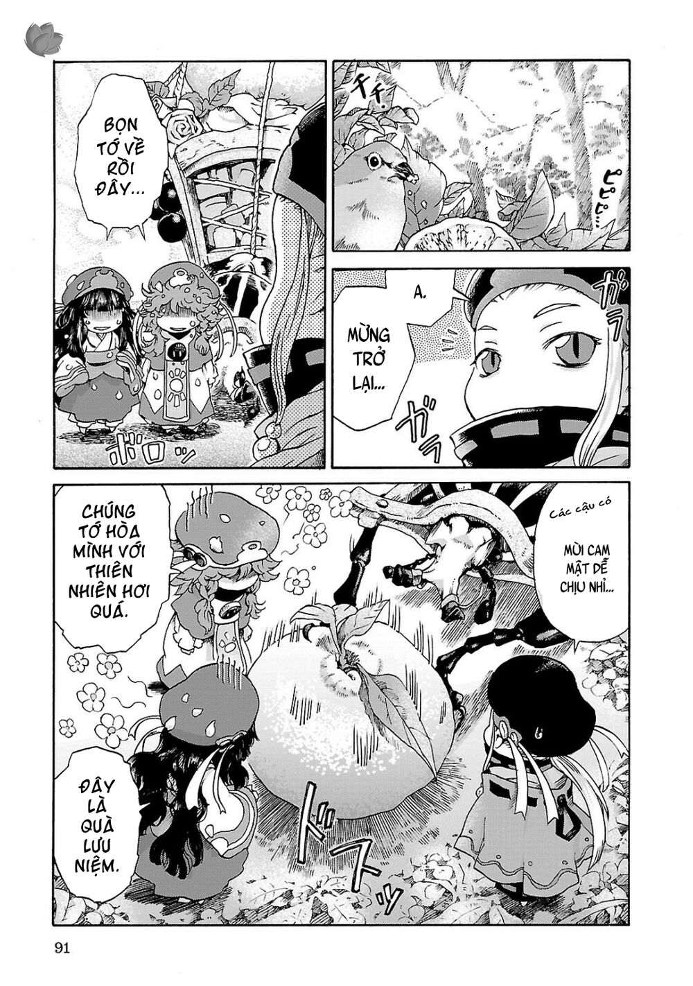 Cuộc Sống Tí Hon Trong Rừng Sâu. Chap 4 - Next Chap 5