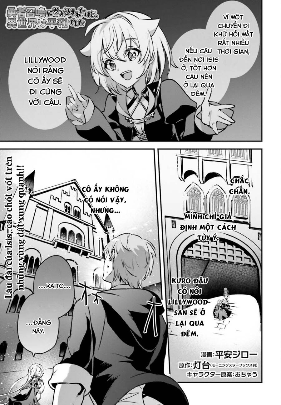 I Was Caught Up In A Hero Summoning, But That World Is At Peace Chap 45.1 - Next Chap 46.1