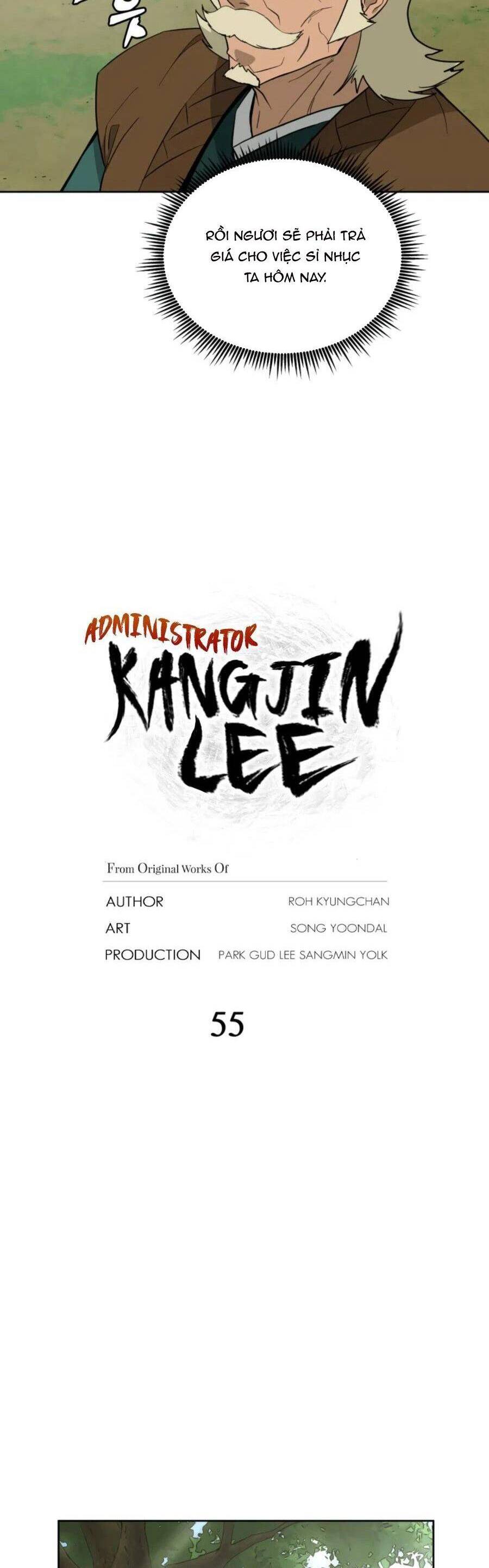 Thái Thú Kang Jin Lee Chap 55 - Next Chap 56