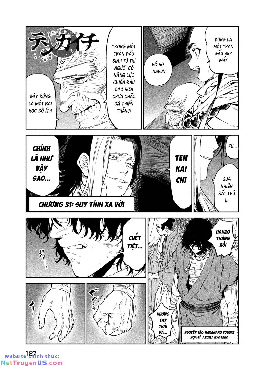 Tenkaichi - Thiên Hạ Đệ Nhất Võ Sĩ Đại Hội Chap 31 - Next Chap 32