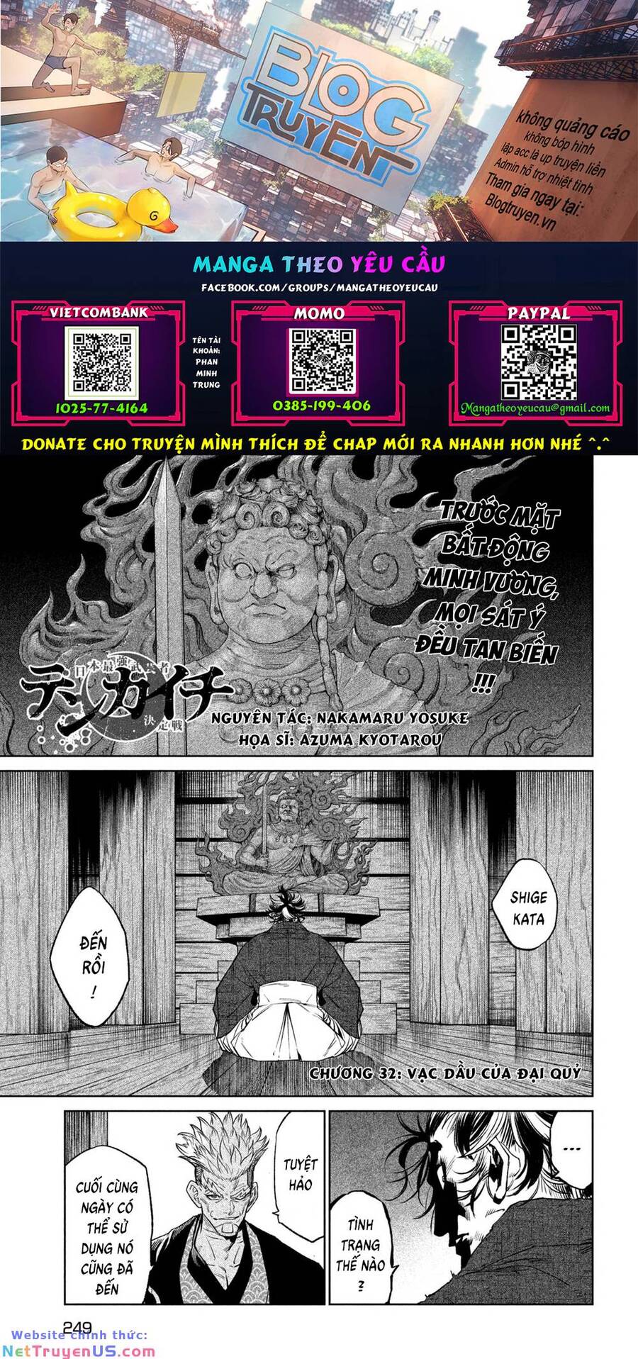 Tenkaichi - Thiên Hạ Đệ Nhất Võ Sĩ Đại Hội Chap 32 - Next Chap 33