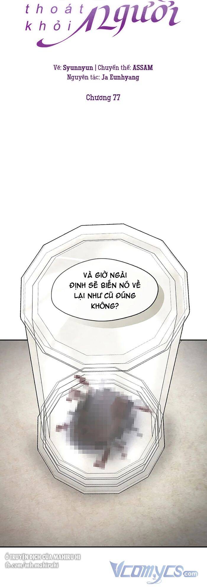 Không Thể Thoát Khỏi Người Chap 77 - Next Chap 78