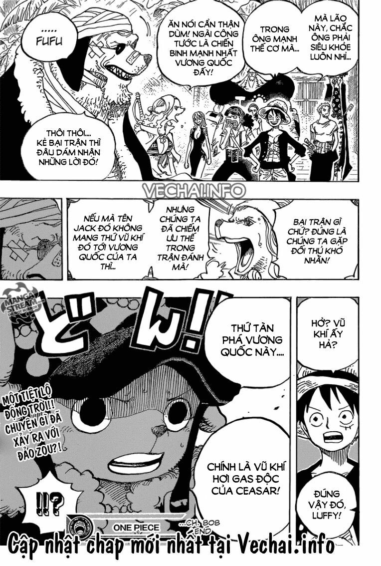 Đảo Hải Tặc Chap 808 - Next Chap 809