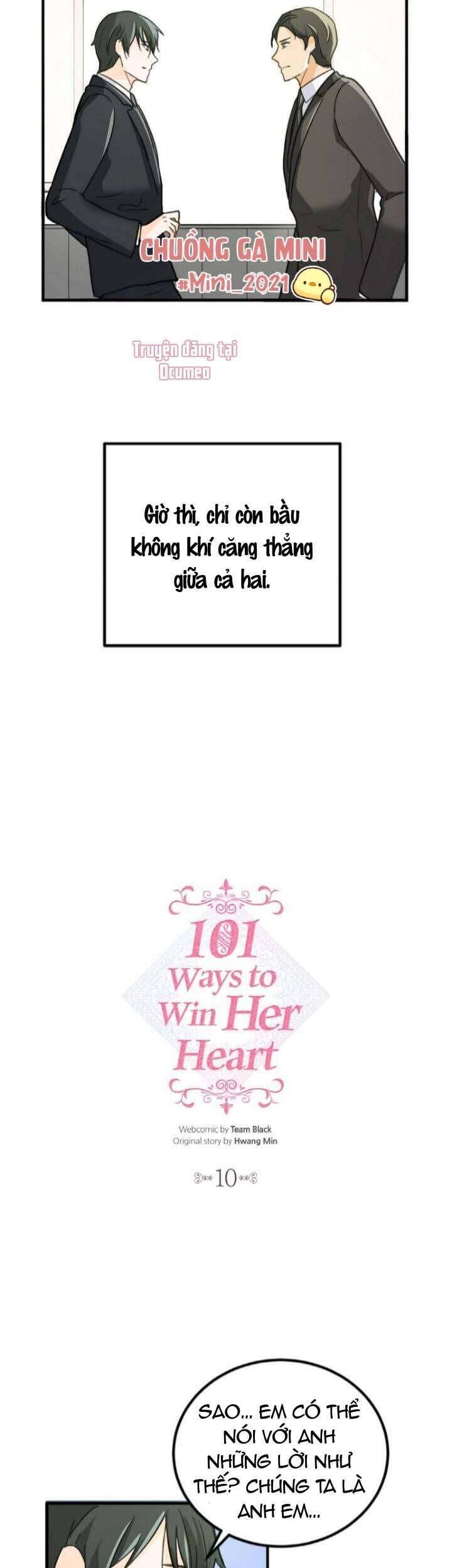 101 Cách Chinh Phục Trái Tim Em Chap 10 - Next Chap 11